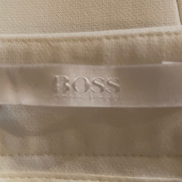 NWOT BOSS Hugo Boss Winter White Trouser 6 - Picture 9 of 11